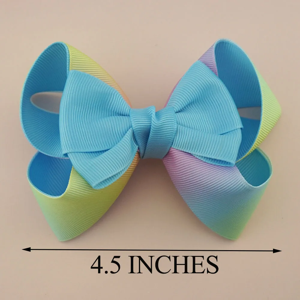 Заколка для волос с бантом принцессы 4 5 дюймов