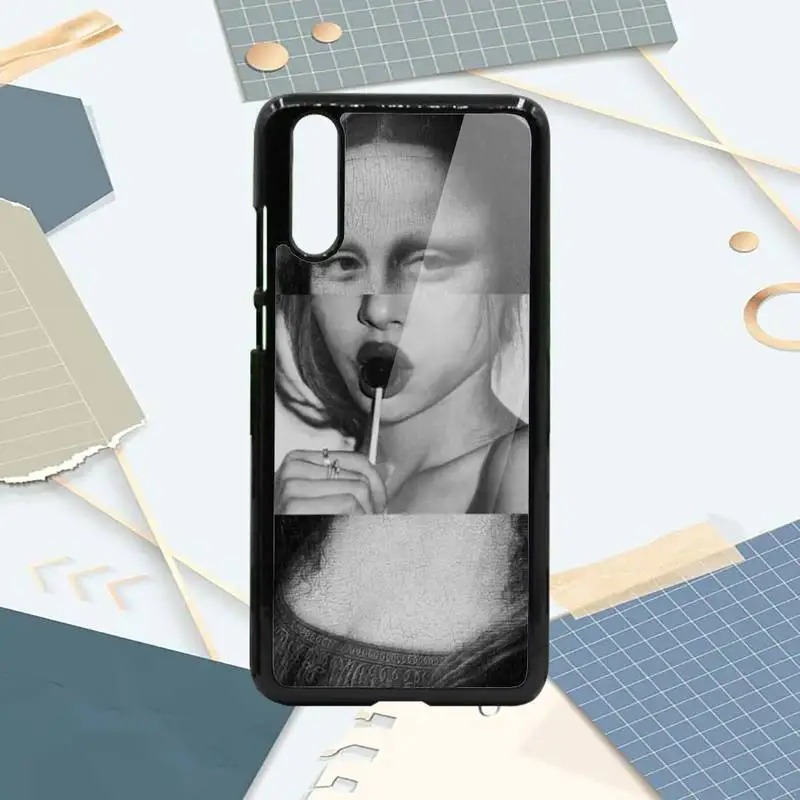 

Mona Lisa Art Van Gogh David Phone Case PC For Samsung galaxy S note 8 9 20 10 e lite2019 plus pro ultra