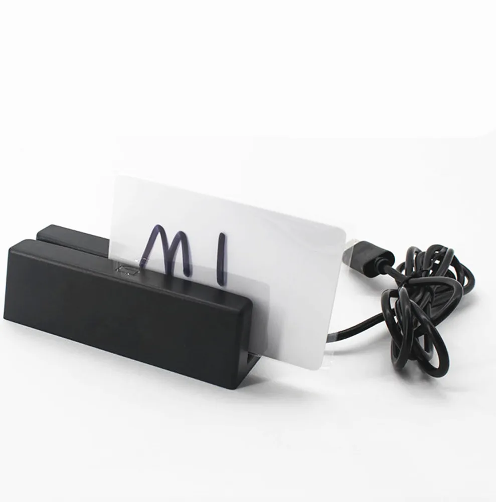 USB MSR100 магнитный считыватель сбора данных USB полосы карты 3 треков pos