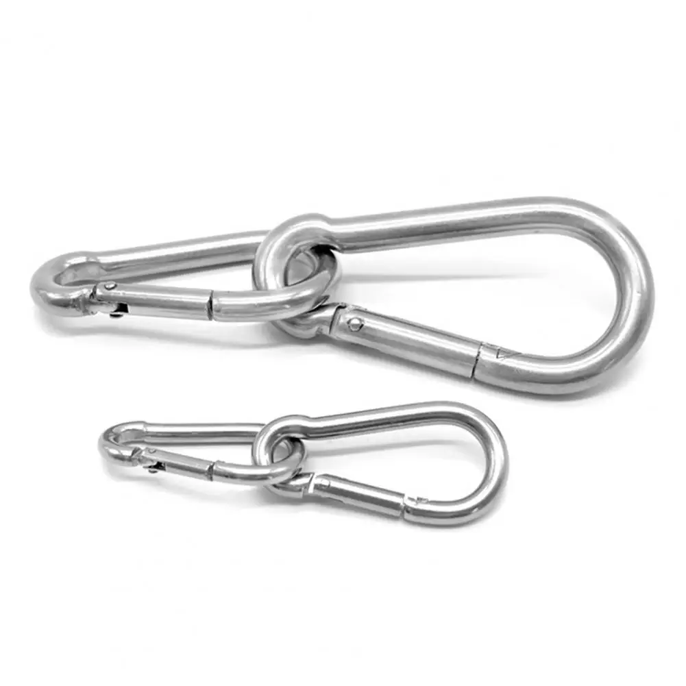 

Caribeaners Portable Multifunctional Stainless Steel Iron Heavy Duty Caribeaners for Outdoor Climbing Accessories