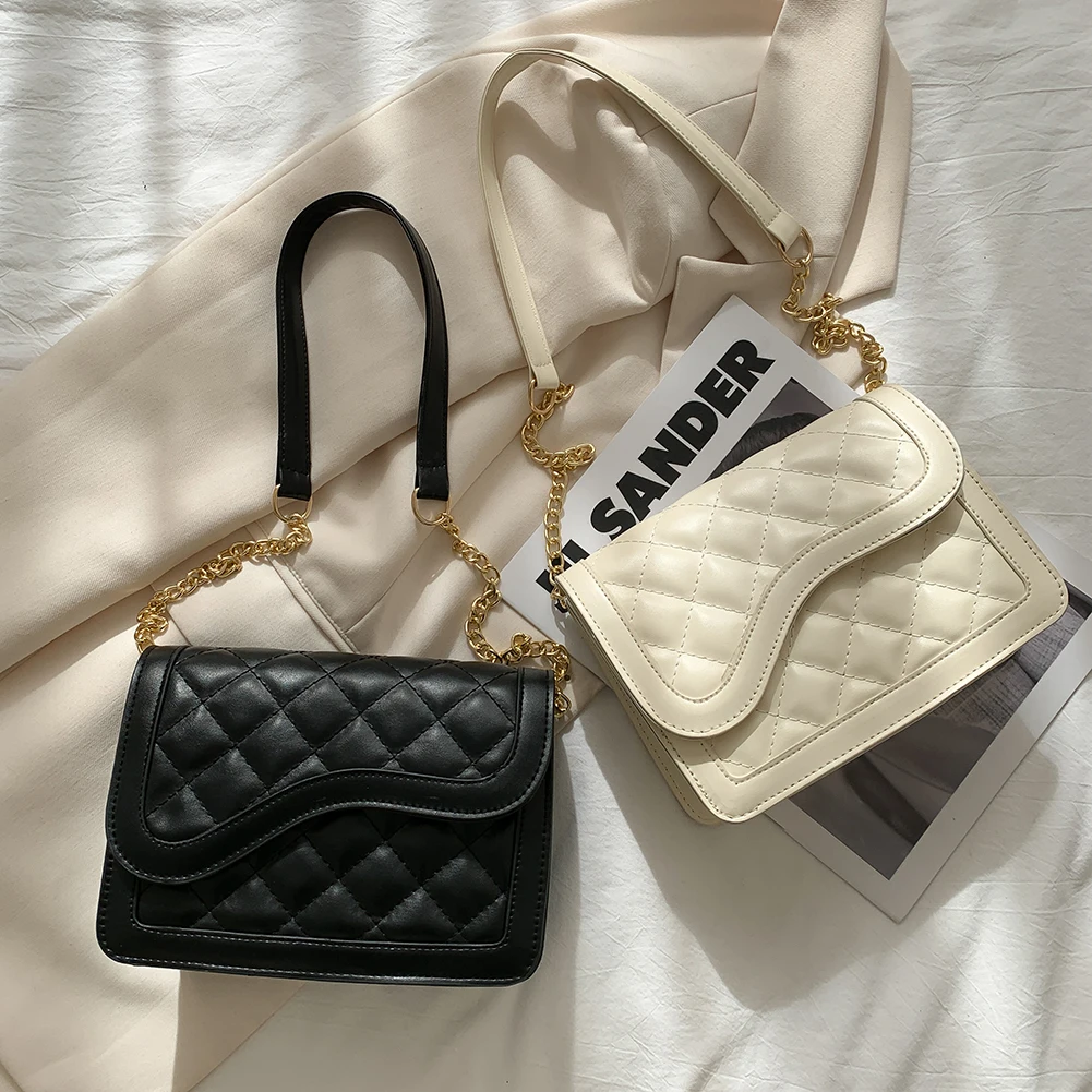

Solid Color Shoulder Messenger Bag Fashion Simple PU Leather Crossbody Bags Women Handbags Totes Bags Clutch Bag
