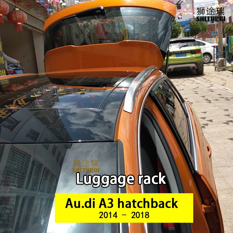 Специально для Audi A3 Хэтчбек 2014-2018 8VA 8VF полка багажа на крышу интегрированная