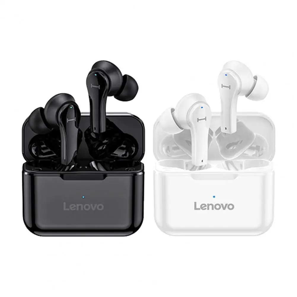 

2Pcs for Lenovo QT82 Wireless Earbuds Soild Touch Control Stereo In-ear Mini TWS Bluetooth Earphones with Mic for Home Work
