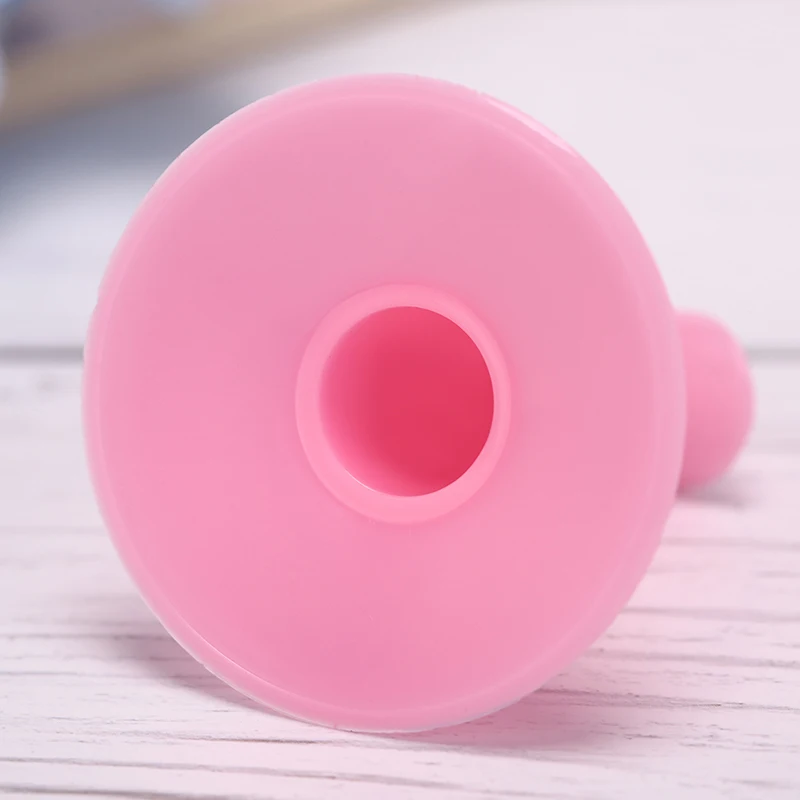 1PCS Plastic Pink Nail Art Finger Support Stand Rest Holder For Gel Polish 3D Flower Painting Drawing Coating Salon Accessories