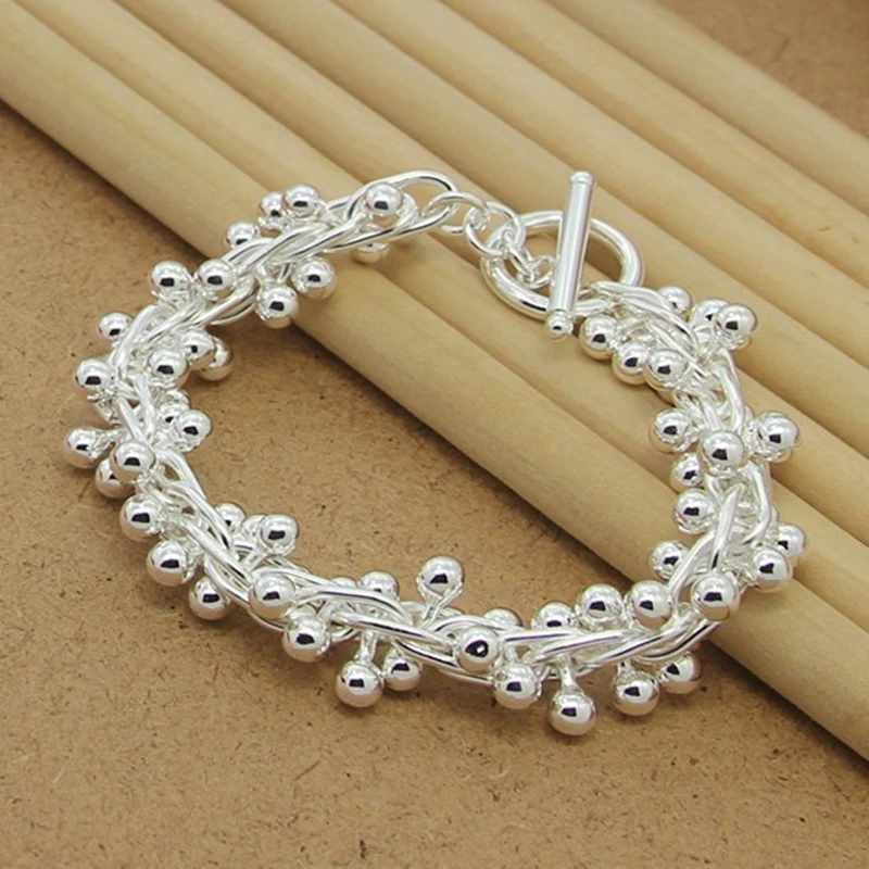 Женский и мужской браслет из серебра 925 пробы | Украшения аксессуары