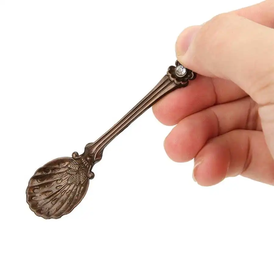 Многоразовые соломенные соломинки из нержавеющей стали 5 шт. Винтажный стиль