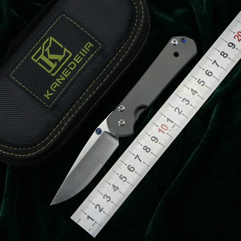 Kanedeiia Малый sebenza 21 простой складной нож s35vn лезвие титановая ручка Кемпинг Охота выживания карманные Фруктовые Ножи EDC инструмент