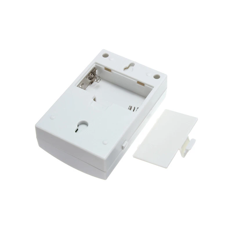 Белый светодиодный дверной звонок беспроводной с питанием от батареи 32 мелодии