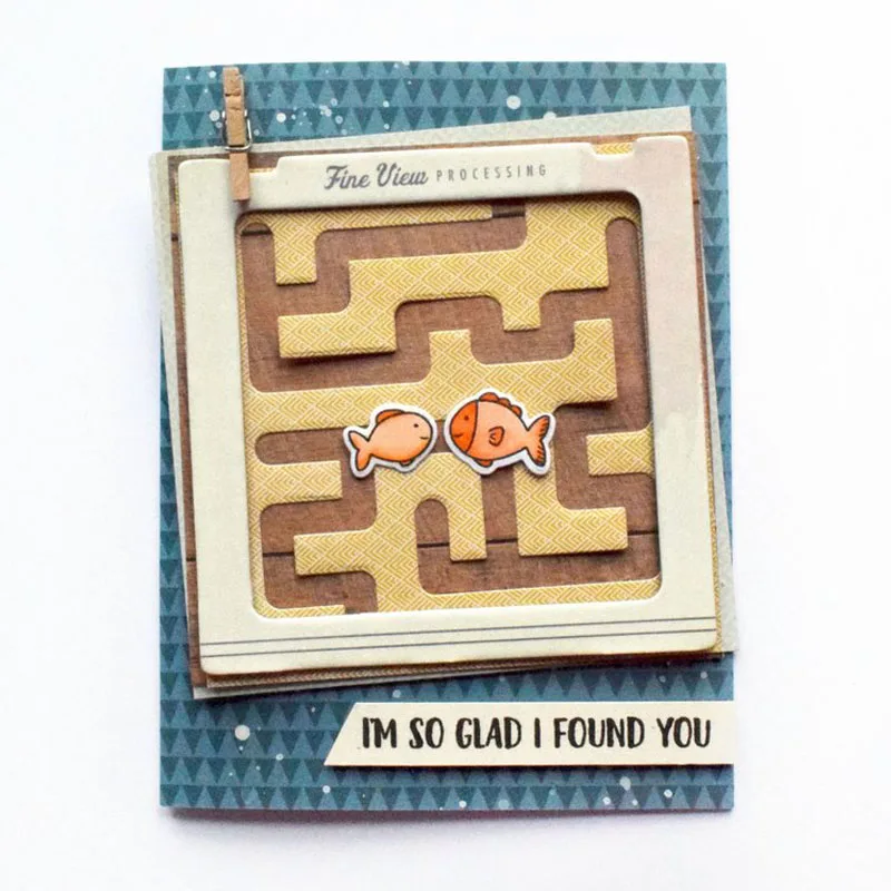 Лабиринт любви ко Дню Святого Валентина скрапбук для альбома карт Сделай Сам