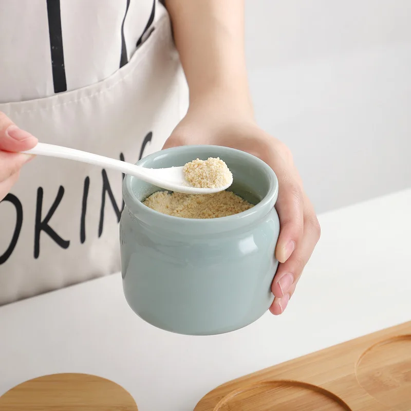 Керамическая полка для специй шейкер соли и перца набор бутылок масла кухонные