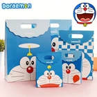 Doraemon подарочные пакеты для дня рождения Аниме милый Дораэмон портативный бумажный пакет Мультяшные изысканные Упаковочные пакеты Рождественский подарок