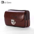 Сумка-кошелек поясная BISI GORO, из ПУ кожи, износостойкая, 2021