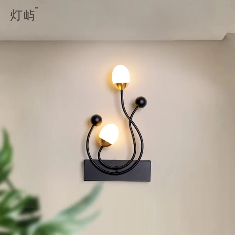 

Современный светильник nordice «гусиная шея», хрустальные лампы, зеркальный светильник, железная спальня, прикроватная лампа для гостиной, кор...