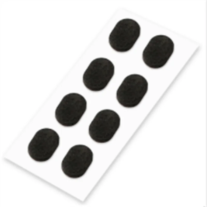 1 шт. = 4 пары Мягкие накладки для носа унисекс Самоклеящиеся противоскользящие