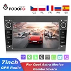 Автомагнитола Podofo, 2 Din, Android, GPS, для opel Vauxhall Astra H G J Vectra Antara Zafira Corsa Vivaro Meriva Veda, без DVD-плеера