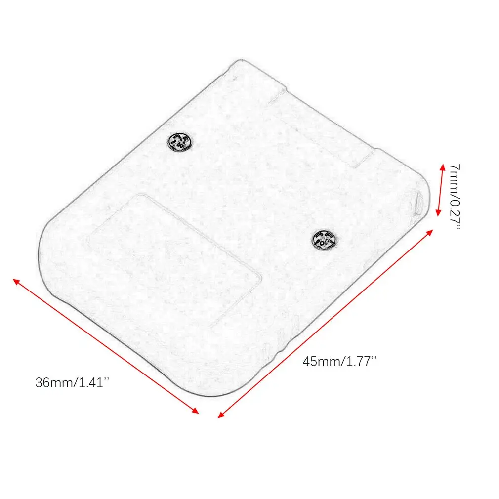 

Practical Memory Card for Nintendo Wii Gamecube GC Game White NEW The Memory Card For Wii Console Easy to use