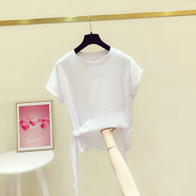 

Neck Short Sleeve Summer Floral mama bear t Shirt Casual Female Tee Ladies White