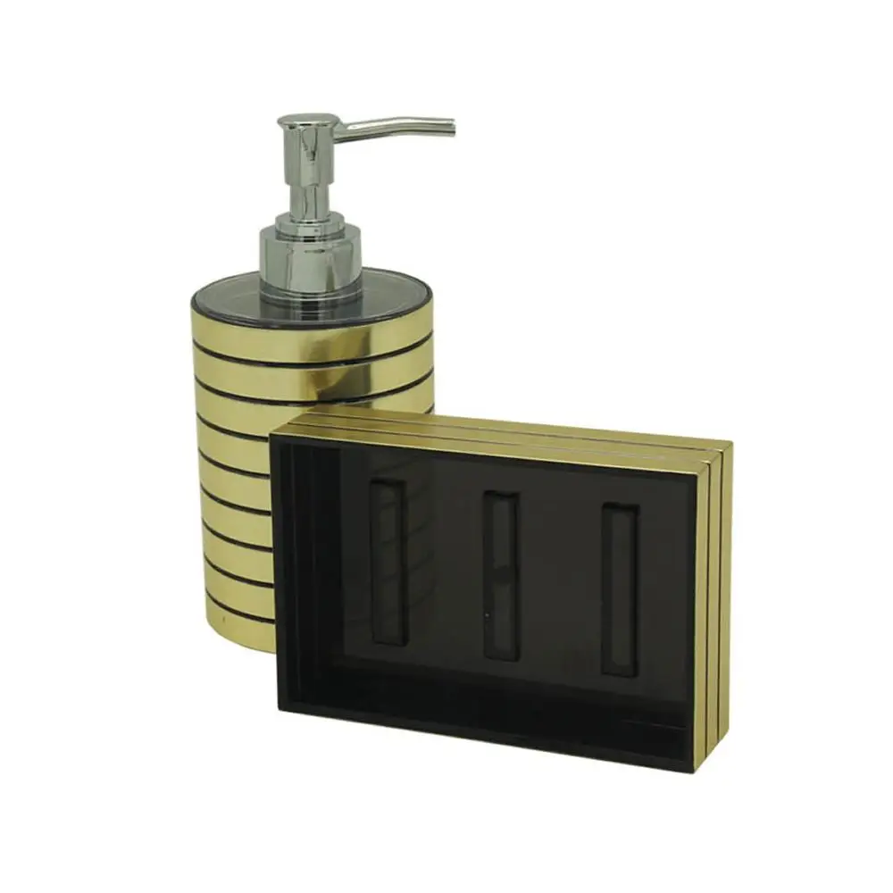 set of 4 plastic bathroom accessories set toothbrush holder toothpaste dispenser case soap box toilet shower storage free global shipping