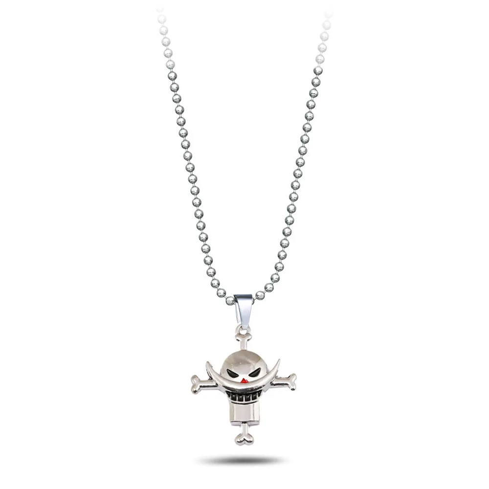 Оптовая продажа Аниме Новое цепочное ожерелье Luffy Sanji Tony Chopper Nico Robin Zoro Nami подвески