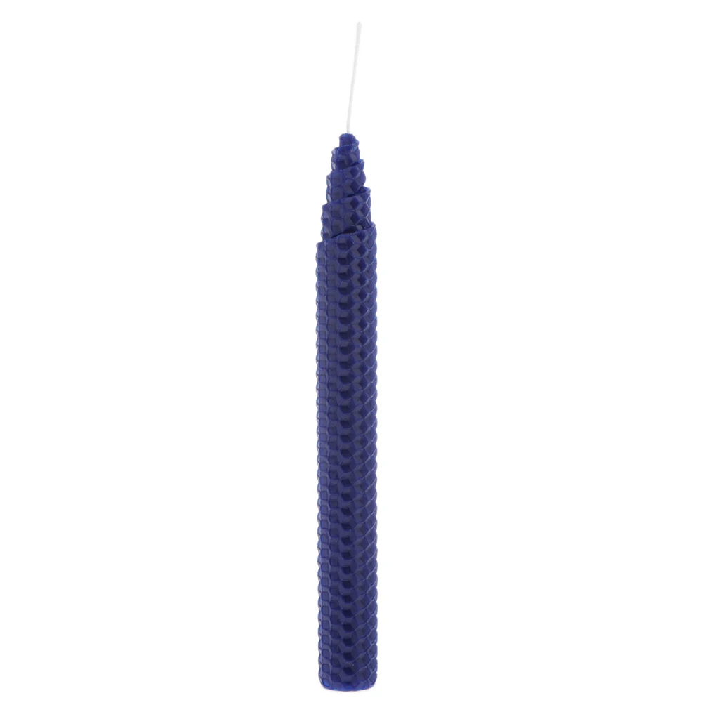 Candles Hand Rolled Beeswax Pillar Home Wedding Decors Eco Friendly | Дом и сад