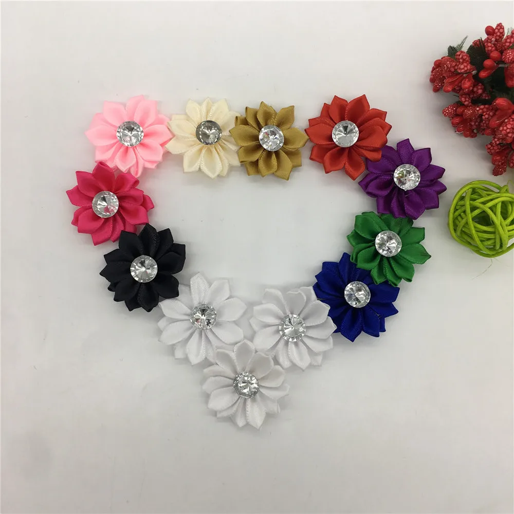 Лента стразы из полиэстера 3D Искусственные цветы для дома искусственный венок