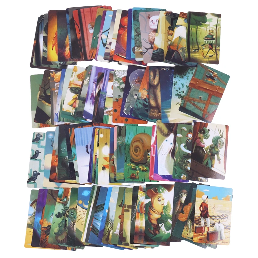 84 Cards Imagination Education Toys Mini Tell Story Card Games For Kids Home Party Fun Table Board Game Gifts | Спорт и развлечения