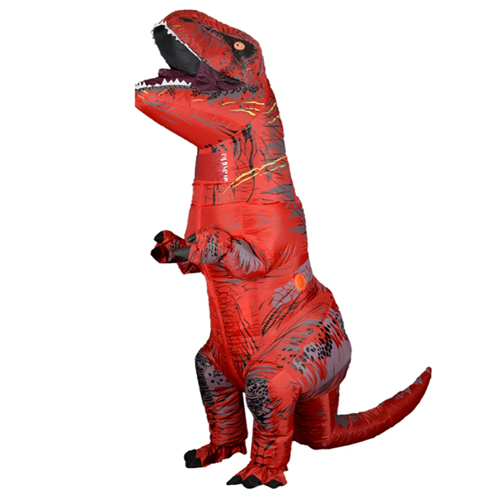 

Adult Kids Inflatable Dinosaur Costume T REX Women Men Costumes Dinosaur Halloween Party Fancy Dress Suit Carnival Cosplay Party