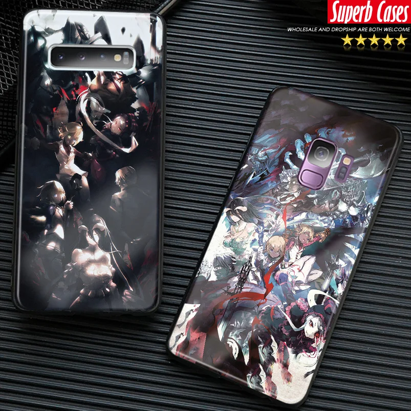 Nazarick логотип Overlord аниме стекло Мягкий силиконовый чехол для телефона Оболочка