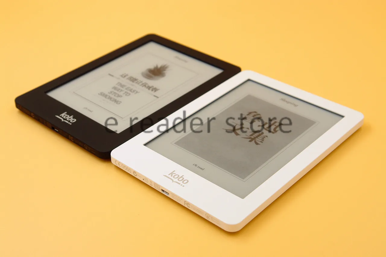 Читатель книг Kobo glo N613 e ink 6 дюймов 1024x768 2 Гб передний светильник WiFi Reader
