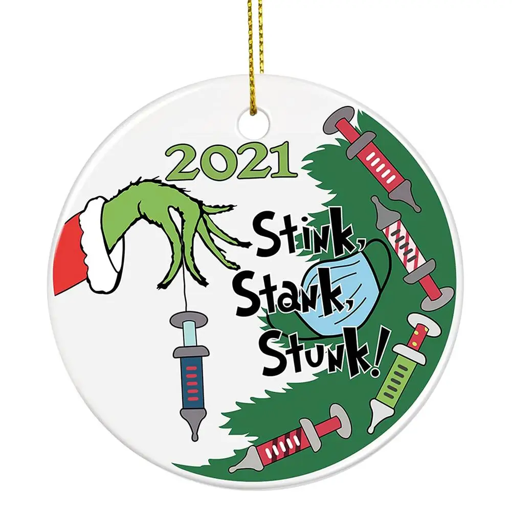 

2021 Ornament Year Of Quarantine Ornament 2022 Christmas Ornament Gifts For The New Year Natale Xmas Christmas