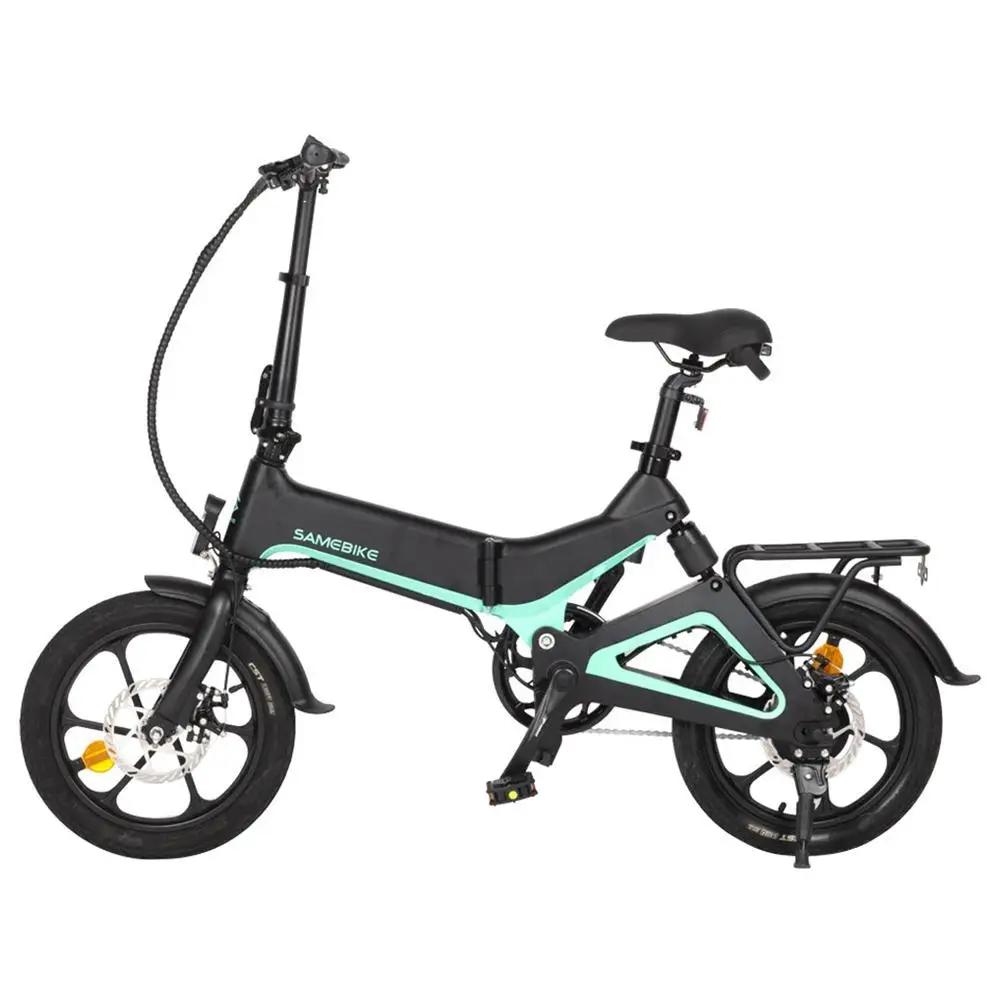 Европейский запас SAMEBIKE портативный складной велосипед умный электрический