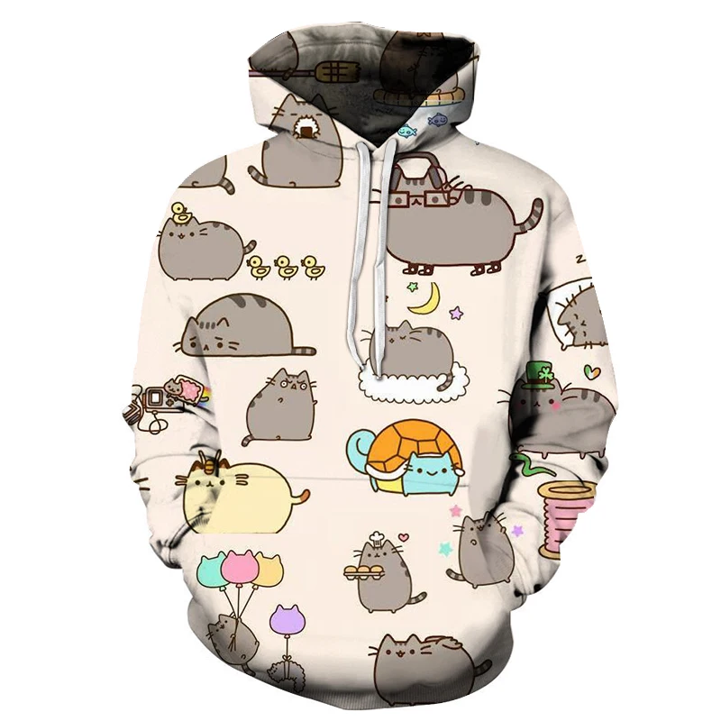 Толстовка с капюшоном для мужчин и женщин 3D толстовки от Тоторо унисекс весенние