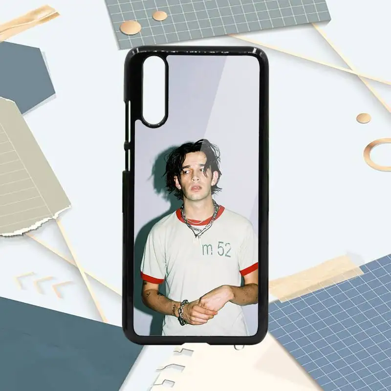 

Band The 1975 Matthew Healy Phone Case PC For Samsung galaxy S note 8 9 20 10 e lite2019 plus pro ultra