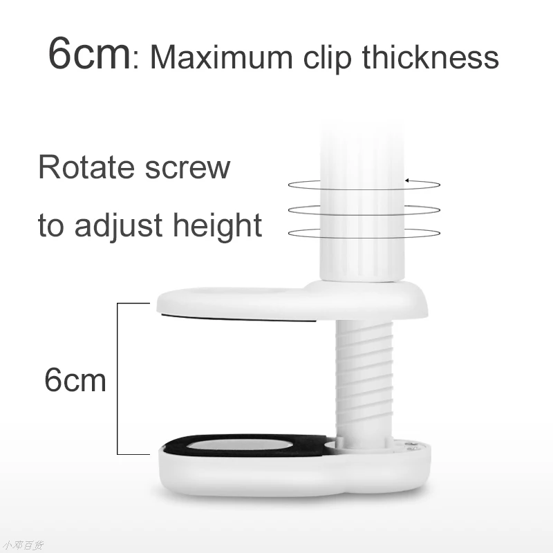 Гибкая регулируемая настольная лампа гибсветильник Вращающаяся для чтения с USB