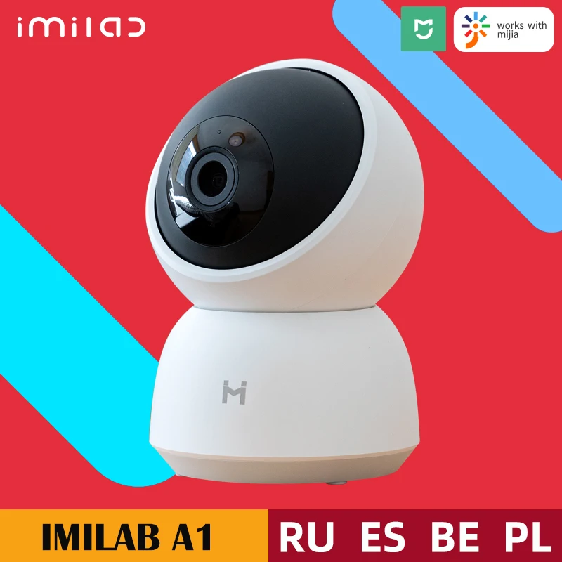 Xiaomi Imilab A1 Smart Mihome 1296P IP Camera WIFI Night Vision Webcam Indoor CCTV Camera Surveillance Baby Security Monitoring