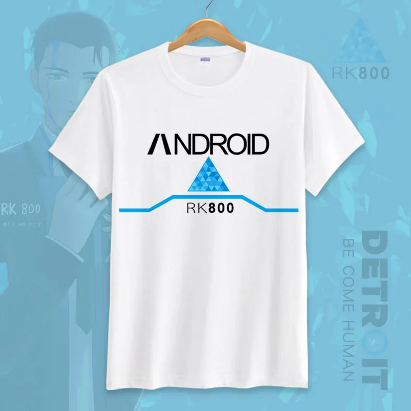 Футболка для косплея из Детройта: стать человеком мультяшная Кара Коннор RK800