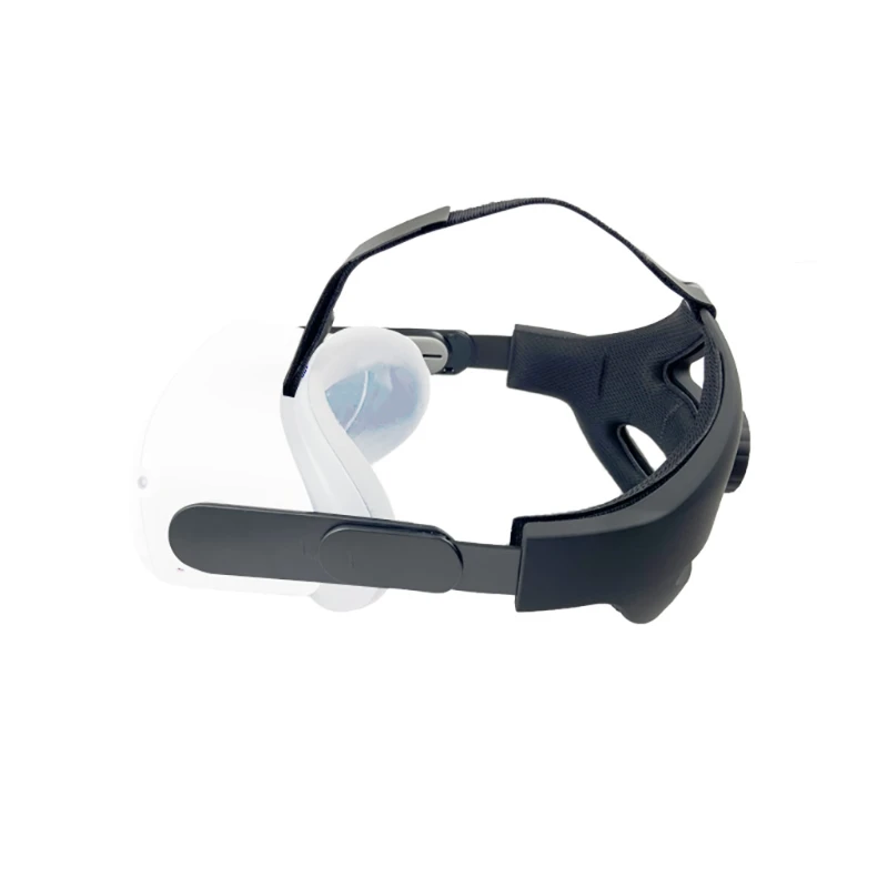 

H7JA VR Mechanical Headband Compatiable for oculus Quest 2 Adjustable Design Non-Slip Head Strap Replaceable Accessories