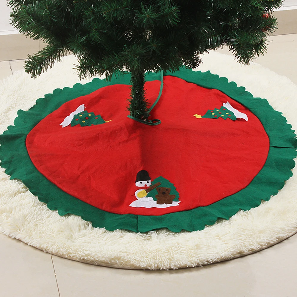 1 шт. белая плюшевая Рождественская елка меха рождественские украшения для дома