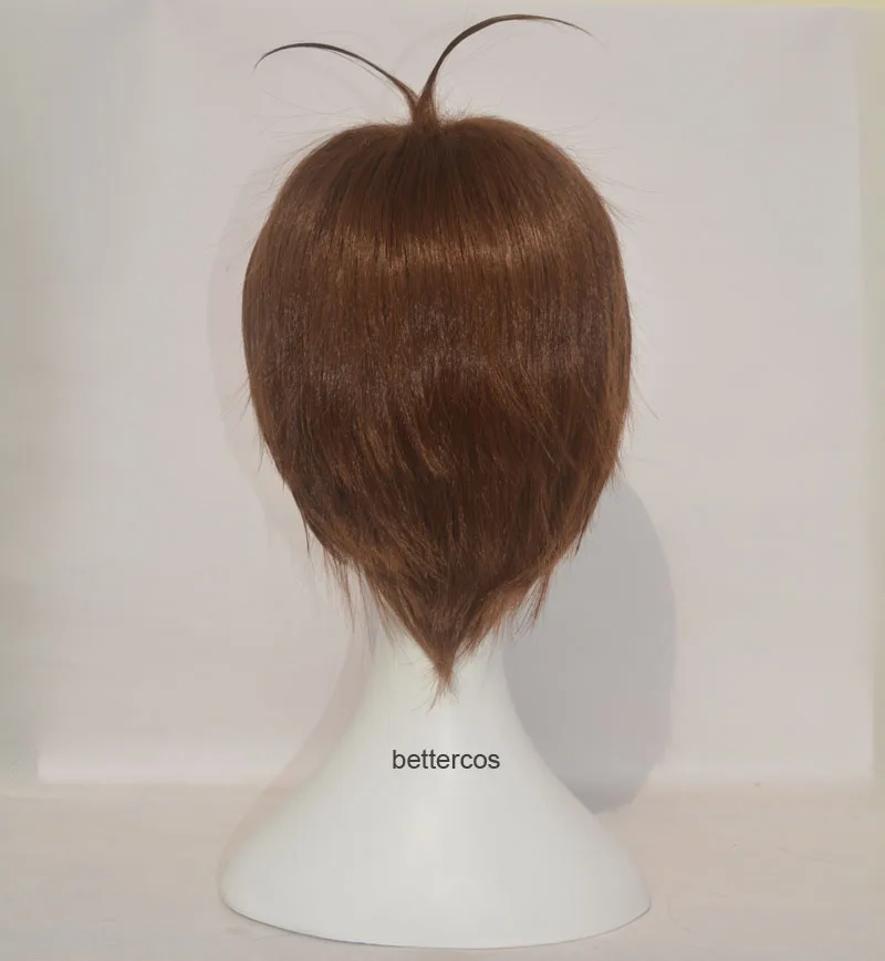 Волтрон: Легендарный Защитник Лэнс косплей парики короткие коричневые