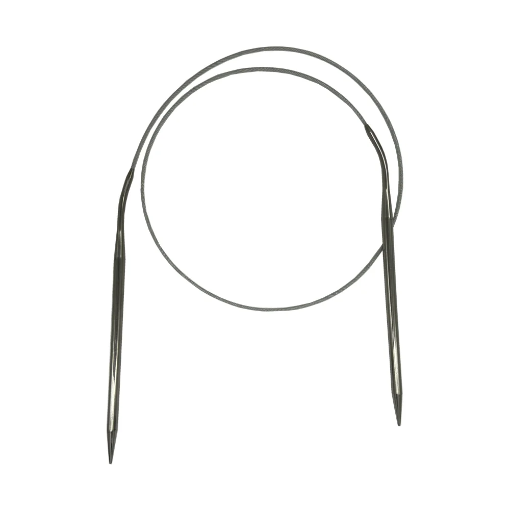 

1.5-10mm Stainless Steel Circular Knitting Needles Crochet Needles For Set of Knitting hooks DIY Weaving Pins Needle Craft Tools