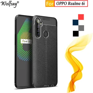for oppo realme 6i case rubber housings shockproof bumper silicone phone case for oppo realme 6i phone cover for realme 6i case free global shipping
