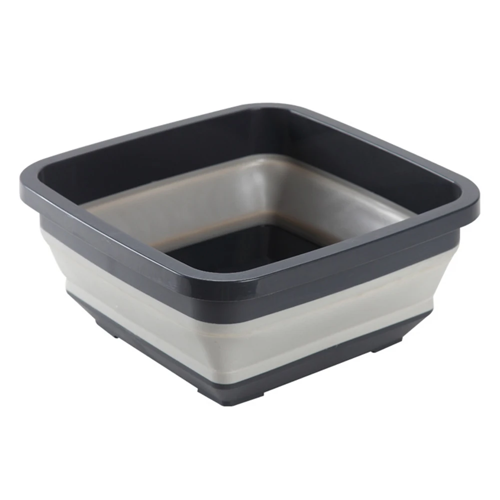 Нескользящий складной умывальник PP Кухонный квадратный домашний фруктовый