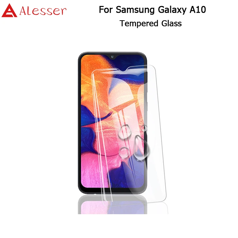 Закаленное защитное стекло для экрана samsung Galaxy A10 защитная стеклянная пленка
