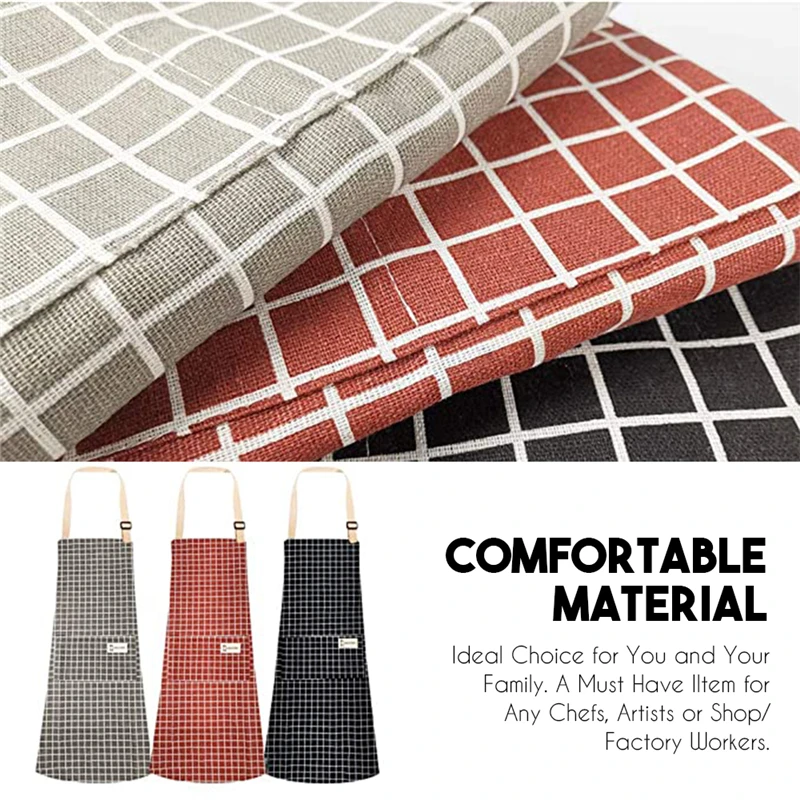 Фартук для уборки TTLIFE кухонный фартук женщин мужчин шеф поваров официантов кафе