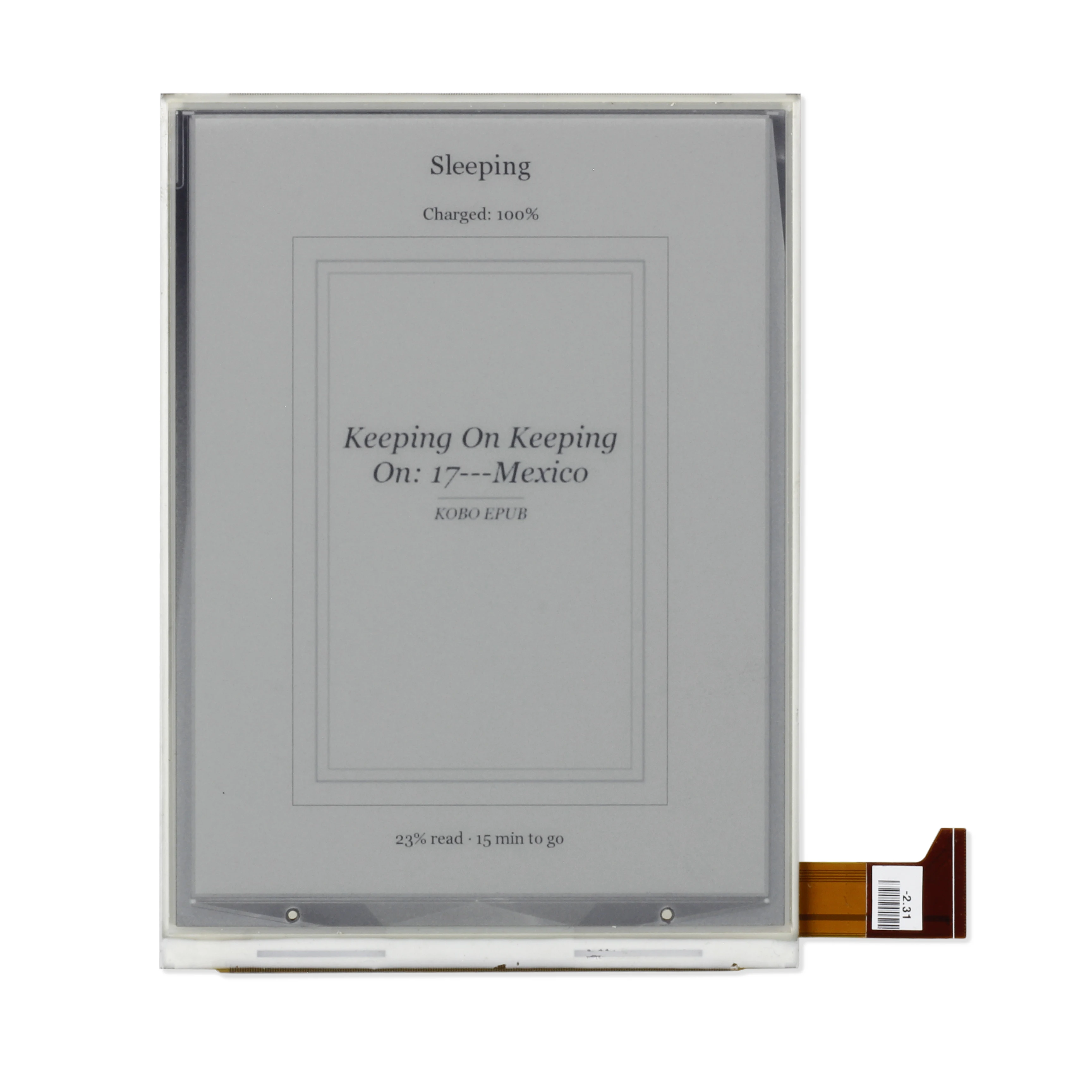 Новый оригинальный экран ED060XC5 (LF) E-ink для электронной книги Gmini MagicBook R6HD 6-дюймовый