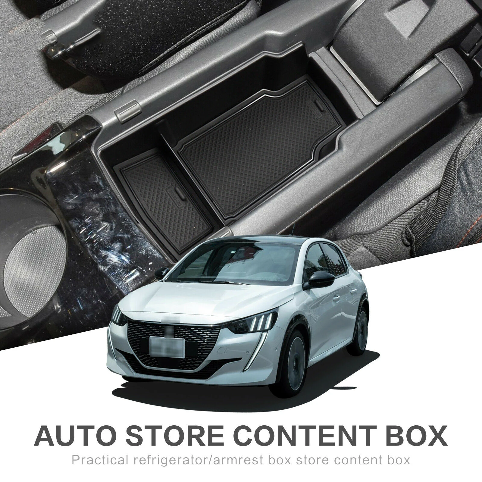 

Аксессуары для Peugeot 2008 II MK2 P24 2020 2021 2022, центральный подлокотник
