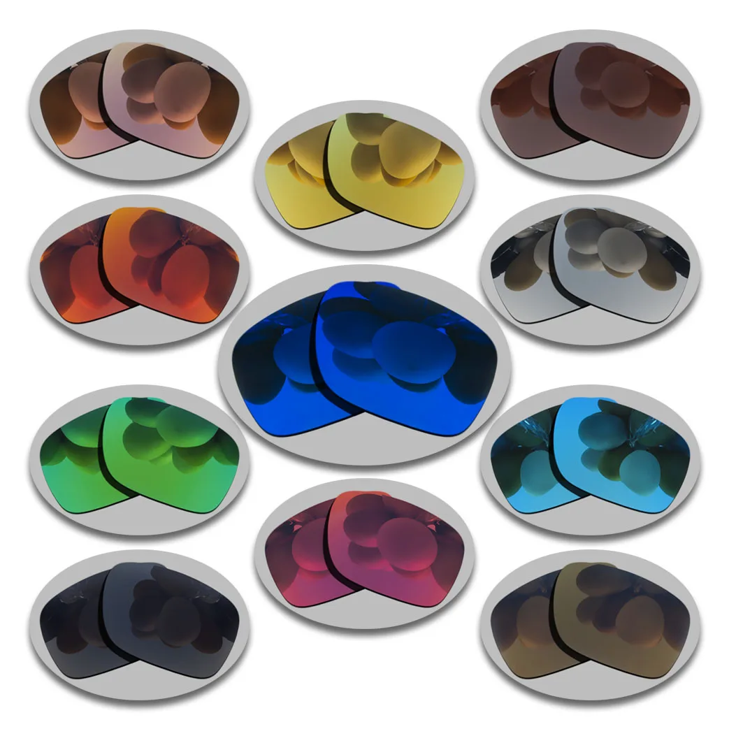 

Polarized Replacement Lense For-Oakley Holbrook Mix OO9384 Sunglasses Frame True Color Mirrored Coating - Copper Color Options