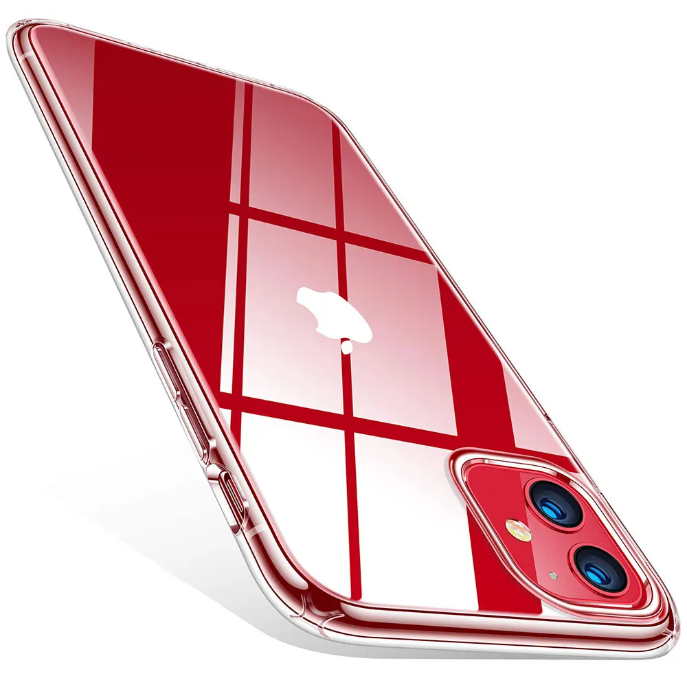 Прозрачный чехол для Apple iPhone 11 Pro Max X XS XR 8 Plus 7 6 6S SE 2020 iPhone11 Силиконовый