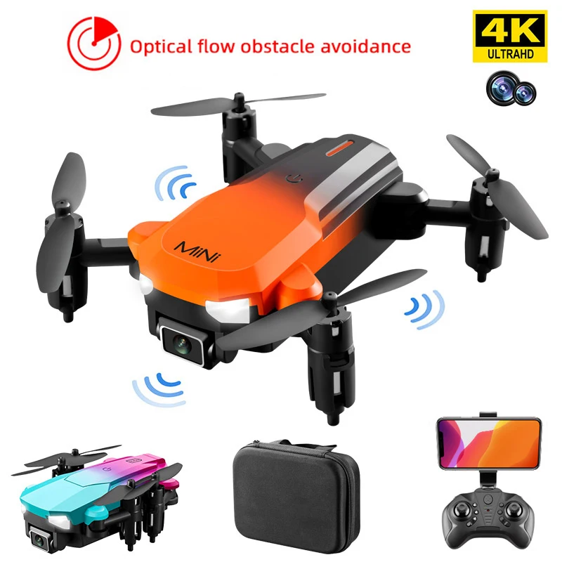 

2021 New KK9 Mini Drone 4K HD Dual Camera Wifi FPV With Obstacle Avoidance Function Altitude Hold Foldable Quadcopter Toy Gift