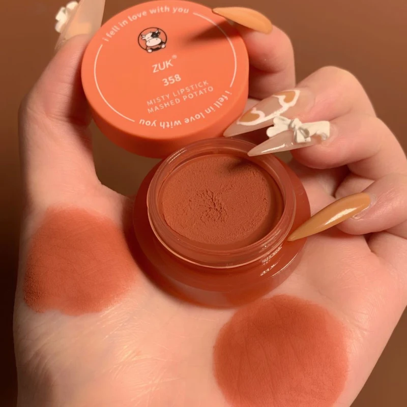 

Smooth Texture Canned Lip Mud 3 Colors Available Lipstick Rich Color Lips Gloss Beautiful Makeup Korean Cosmetics 30g TSLM1